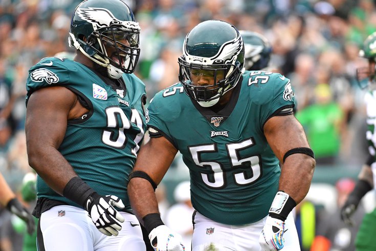 Brandon Graham and Fletcher Cox are two of the best Eagles defensive linemen ever.
